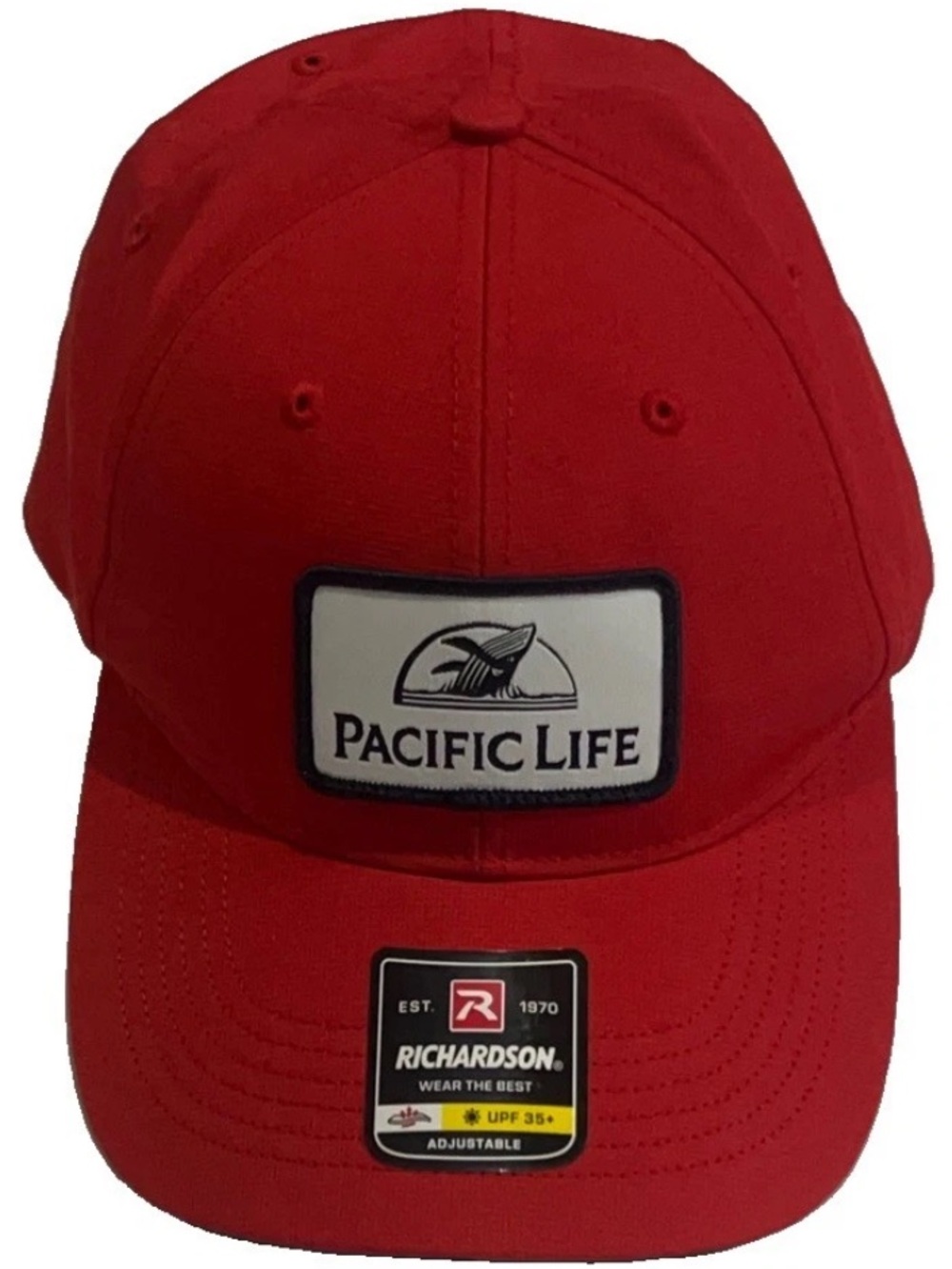 Pacific Life Richardson Red AdjustablePacific Life Richardson Red Adjustable Hat